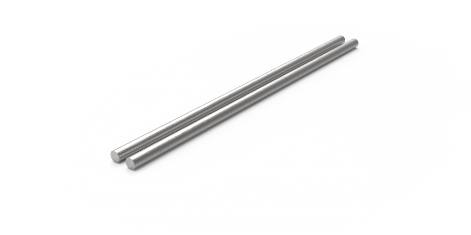 Комплект направляющих валов для 3D принтера UlTi Steel, ⌀12 мм, 398 мм