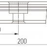 Рельс HIWIN MGNR9RHM 200 мм + блок MGN9HZ0HM
