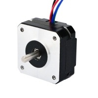 Шаговый двигатель NEMA17 биполярный (17HM08-1204S) для 3D принтера и ЧПУ 42x42x21мм